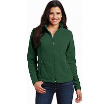 Port Authority L217 Women's Value Fleece Jacket In Forest Green Size XS