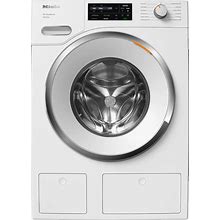 Miele WXF660CS W1 24 Inch Wide 2.26 Cu. Ft. Energy Star Certified Front Loading Washing Machine With 20 Wash Programs And Twindos White Laundry