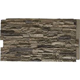 Stonewall Canyon Ridge Stacked Stone Faux Stone Wall Siding Panel | Stone