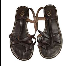 Pesaro Shoes | Pesaro Athena Leather Gladiator Sandals. | Color: Brown | Size: 7