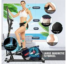 Elliptical Machines, Magnetic Elliptical Trainers With Lcd Monitor