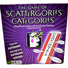 Scattergories Categories Family Board Game New Never Played Winning Moves 1142