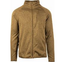 Burnside Clothing 3901 Sweater Knit Jacket Coyote Medium