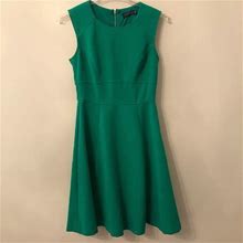 The Limited Dresses | The Limited Kelly Green Fit And Flare Dress | Color: Green | Size: 0