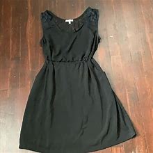Charlotte Russe Dresses | Backless Lace Black Dress | Color: Black | Size: M