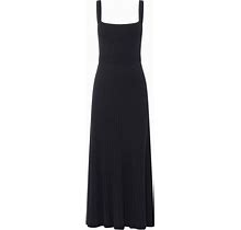Anna Quan - Chantelle Panelled Maxi Dress - Women - Elastane/Cotton/Nylon - 4 - Black