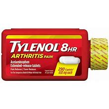 Tylenol Arthritis Acetaminophen 650 Mg Extend Release Pain Reliver - 290 Caplets