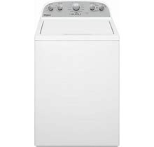 Whirlpool WTW4955HW 3.8 Cu. Ft. High-Efficiency White Top Load Washing Machine - White - Stainless Steel - Washers & Dryers - Washers - Refurbished