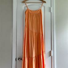 Abercrombie & Fitch Dresses | Abercrombie Maxi Dress | Color: Orange | Size: Xs