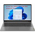 Newest Lenovo Ideapad 3 15.6" FHD Touch Screen Laptop -Intel Core i5 11th Gen -12Gb Memory -256Gb SSD -Win10 Pro -Arctic Grey
