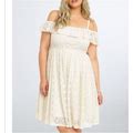Torrid Dresses | Torrid Lace Dress | Color: Cream | Size: 3X