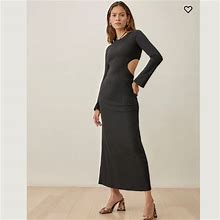 Reformation Dresses | |Nwt| Reformation Auguste Dress | Color: Black | Size: M