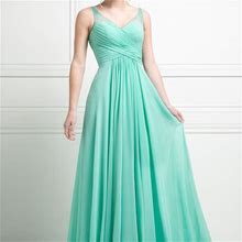 Cinderella's Closet Dresses | Mint A-Line Evening Long Dress | Color: Green | Size: Various