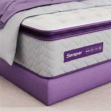 Twin Size Mattress, Sersper 10 Inch Pillow Top Mattress With Gel Memory Foam, Fiberglass Free, Medium Firm Mattress For Back Pain Relief & Cool Sleep