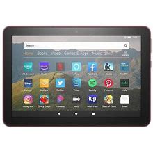 Amazon Fire HD 8 Tablet 8" WXGA 64GB Storage Plum B0839MZHBB