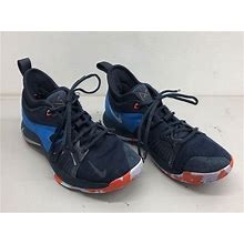 Nike Paul George 2 OKC Home Blue Men's Basketball Shoes Sneakers Sz 8 AJ2039-400
