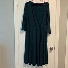 Torrid Dresses | Torrid Green Striped Dress | Color: Green | Size: 2X