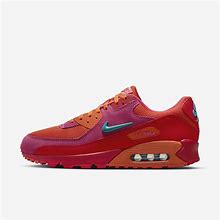 Nike Air Max 90 Men's Shoes In Red, Size: 10.5 | FJ3868-600