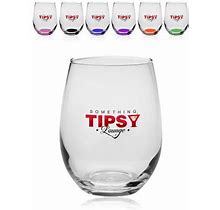 24 Bulk Libbey Stemless Wine Glasses (9 Oz) (Bulk)
