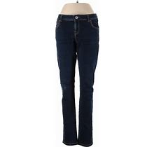 Inc Denim Jeans - Mid/Reg Rise: Blue Bottoms - Women's Size 10