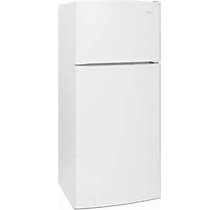 16 Cu Ft Top Freezer White Refrigerator