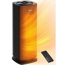 Dreo Space Heater Energy-Saving With Thermostat, 16" 1500W Oscillating Ceramic Electric Heater, Portable Space Heaters ,
