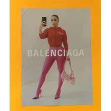 2022 Balenciaga Magazine PRINT AD Kim Kardashian Legs FRAME IT!