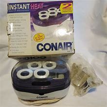 Conair Instant Heat Hairsetter - Jumbo Rollers Hot Curlers Travel Flaw