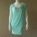 Venus Dresses | Venus Y2k Aqua Soft Knit Dress | Color: Blue | Size: S
