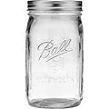 Ball Wide Mouth Quart (32 Oz.) Mason Jars With Lids And Bands, For Canning And Storage, 8 Count