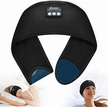 ZRUHIG Adjustable Headband Headphones, Sleep Headphones, Bluetooth Headband, Sleeping Headphones With Thin Speakers For Workout, Travel, Jogging