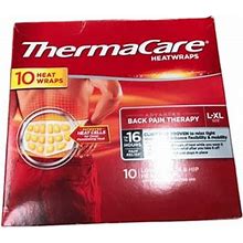 Thermacare Lower Back And Hip Heatwraps 10 Ct. | Shelhealth