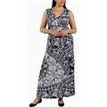 24/7 Comfort Apparel Women's Sleeveless Maxi Dress