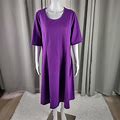 Jessica London Women's A-Line Dress - Purple - 18