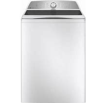 GE Profile 5.0 Cu. Ft. High-Efficiency Smart White Top Load Washer With Microban Technology ENERGY STAR PTW600BSRWS ,