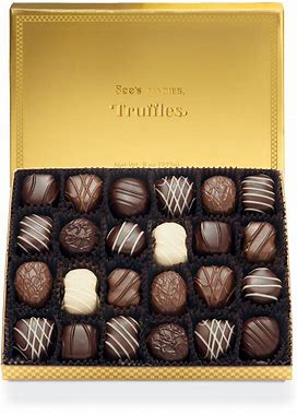Chocolates Truffles Candy Gift - 1 Lb | See's Candies,Chocolates Truffles Candy Gift - 1 Lb | See's Candies