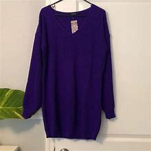 Boohoo Dresses | Purple Sweater Dress | Color: Purple | Size: M