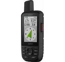 Garmin GPSMAP 66I Handheld GPS Navigator - Handheld, Mountable - 3" - Altimeter, Barometer, Compass - Turn-By-Turn Navigation - Bluetooth - USB - 200