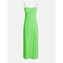 J.Crew Collection $228 Invite Dress In Crepe Green Size 12 BD507