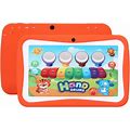 Kids Education Tablet PC, 512MB+8GB, 7.0 Inch Android 5.1 RK3126 Quad Core 1.3Ghz, Wifi, TF Card Up To 32GB, Dual Camera (Orange)