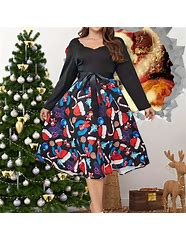 Image result for Christmas Outfits Plus Size Women