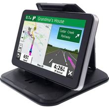Isaddle Dashboard GPS Mount Holder - Universal Dashbaord Phone Tablet PC Navigation Holder For Garmin Nuvi Tomtom iPhone iPad Galaxy Yoga Android Fits
