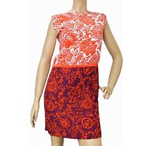 Gucci Women's Multicolor Floral Silk T Shirt Runway Dress, 42 / Multicolor