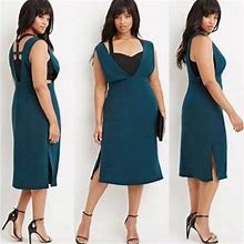 Forever 21 Dresses | Overall Dress | Color: Green | Size: 3X
