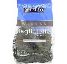 Delallo Spinach Tagliatelle Nest Pasta 8.8 Oz (Case Of 4) | Shelhealth