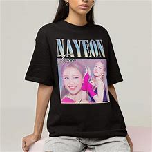 Gildan Twice Nayeon Retro Twice Kpop Kpop Merch Twice Clothing Retro Mom Unisex Shirt - New Women | Color: White | Size: S