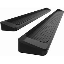 HD Ridez Running Board 6" Black Compatible With Chevy Suburban 2021-2024 (Nerf Bar Side Steps Side Bars)