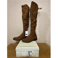 Brand New-A New Day-Womans Sidney Tall Boots (Cognac) Color Size 7