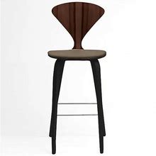 Cherner Chair Company Cherner Stool With Seat Pad - Color: Wood Tones - Size: Bar - 29-In. - CSTW05-SEAT-PAD-29-VZ-2101