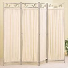 Four Panel Iron Decorative Room Divider Screen 2482(CO)